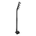 Foldable 4-Head Zoom Battery Powered White LED Pole Light